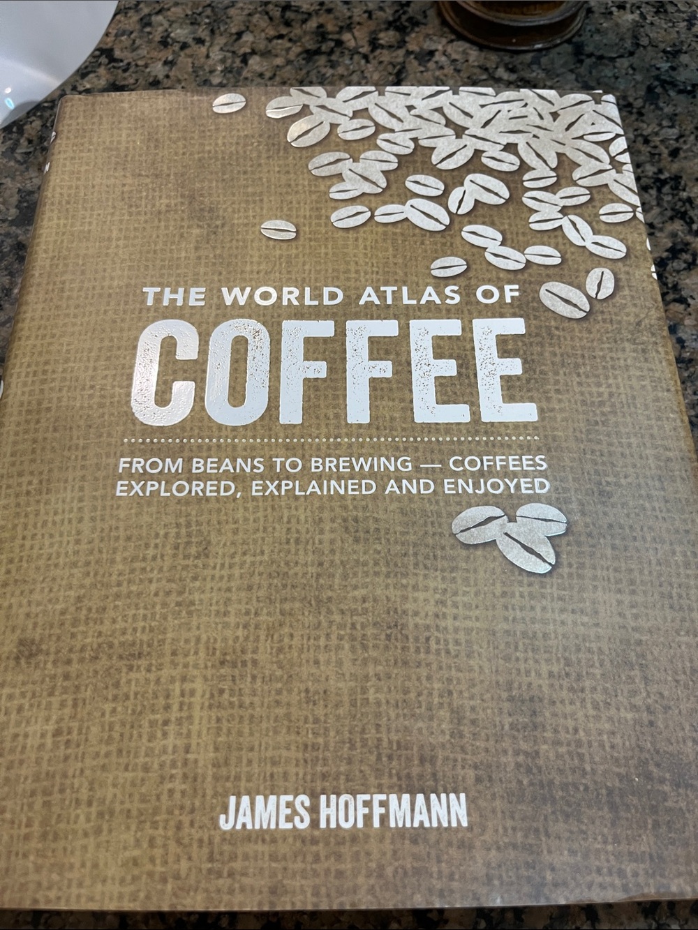The World Atlas of Coffee Bedding Cover - Brown